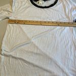 Treasure & Bond Womens White Shirt Small Long Sleeve Crew Neck LightWeight Photo 6