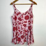 CAbi Adore Lightweight Flowy Cami Camisole Tank Top Pink Red Floral 5533 women M Photo 7