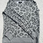 Lucky Brand cheetah print sweater Photo 0