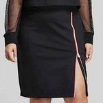 Hunter NWT for Target Black & Red Side Zip Pencil Skirt Size Medium Photo 0