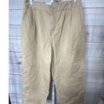 Carhartt Brand New Women's Size 34 Marv Pants Cropped Tan Tapered Fit Photo 0