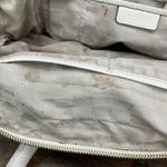 Michael Kors  Vanilla Satchel Bag Genuine Leather Gold Hardware Photo 7