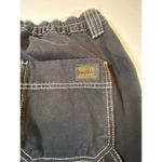 Urban Outfitters BDG Sz 27 Black Denim Relaxed Skate Utility Cargo Jeans Woman Photo 12