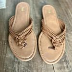 SheIn Women’s Size 9 Brown Strappy Knot Sandals Photo 3