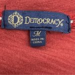 Democracy  women’s medium Shirt celestial moon stars v-neck Photo 5