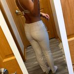 EXPRESS White Dress / Work Pants Photo 1