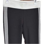 ZARA Trafaluc Collection Legging Women's Black Side White Stripe Ponte Size M Photo 1