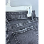 Good American Women's  Skinny Jeans Frayed Hem Size‎ 6/28, Black GLRH419T Photo 5