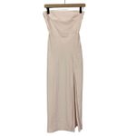 Amanda Uprichard Mandy Midi Dress - Blush - Small Photo 6