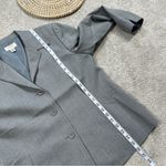 Talbots Women’s Vintage 100% Wool Set Blazer Single Breasted & Skirt in Gray 12 Photo 7