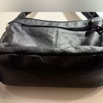Great American Black Leather Shoulder/Crossbody Bag Photo 2