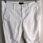American Eagle AEO White Skinny Short Chino‎ Pants Photo 1