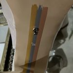 Sam Edelman Cream Block Heel JILDIE SLINGBACK MARY JANE PUMP Size 9.5 Photo 8