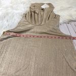 Jack by BB Dakota Jack by BB Jack cowl neck shimmery gold tank size M. NWT Photo 5