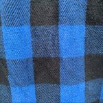 Woolrich Women’s  Blue Black Plaid Button Down Flannel Shirt XS Vintage? Photo 6