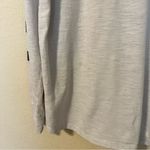 Jasmine & Ginger Grey Football Jersey Star Long Sleeve Top Photo 2