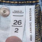 Loft Modern Skinny Crop Jeans w Ankle Tie Medium Wash Women’s 2 / 26 Photo 8