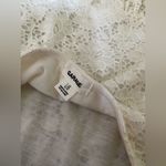 Garage White Lace Overlay Midi Dress Size LG Photo 7