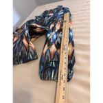 Chico's Chico’s Women Blazer 2 Metallic Tropical Single Breasted Open Collared Resort Photo 11