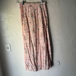 Billabong  x The Salty Blonde Floral Maxi Skirt Pink Boho Cottagecore Size 25‎ Photo 4