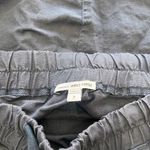 James Perse  Estilo Mini Skirt Women's 3 Blue 100% Linen Drawstring Elastic Waist Photo 2