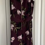 Ted Baker London Alyan Elderflower Print Asymmetrical Dress Size 14 Photo 1