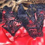 Handmade Lace Shawl Red Photo 2