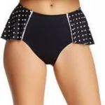 Spanx  Firty Skirted Swim Bottom ~ Black ~ 8 ~ NWT in poly bag! Photo 1