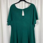 Torrid  Emerald Green Short Sleeve Sweater Skater Dress Sz.4 NWT Photo 11