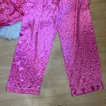 Silk style Pajamas for Women Classic Button Down Satin Pajama Sets Long Sleeve L Pink Size XXL Photo 4