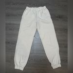 Brandy Melville Cream Rosa Sweatpants Joggers Photo 1
