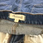 Madewell  Denim Straight Mini Skirt Step Hem Sz 29 Photo 6