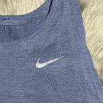 Nike  Dry-Fit Medalist Running Split Tank Top Blue Size Large Photo 10