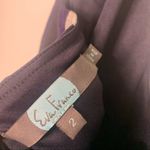 Eva Franco Anthropologie Anya Navy Plaid Linen Blend Halter Dress Size 2 Blue Photo 5