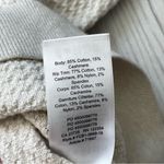 Babaton Lita Sweater cashmere cotton vneck crop womens Cream small contemporary Photo 6