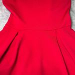 Olivia Rae  Halter Neck Mini Dress Womens Small Red Sleeveless Flare Party Date Photo 7