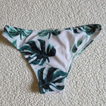 Source Unknown  Green Leaf Print Bikini Bottom Photo 3