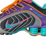 Nike Shox Navina 356918 038 Womens size 6.5 Black Turquoise Purple Sneakers Shoe Photo 8