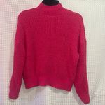 Freshman 1996 Bright Pink Eyelash Knit Pullover Women's Sweater Photo 3