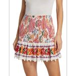 Farm Rio Spring Bananas Smocked Mini Skirt Photo 2