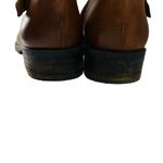 Franco Sarto Women's Perk Motorcycle Boot 7M Smooth Cognac Leather Photo 7