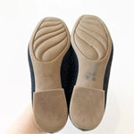 Clarks Juliet Hayes Black Suede Perforated Loafers Women’s Size 7 Casual Style Photo 2