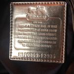 Coach Vintage  Madison Turquoise Leather Satchel Rear Zipper Pocket Bag 12935 Photo 5