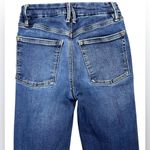 Good American  GLF478T Indigo Blue Good Legs Flare Jeans Size 1 Stretch Denim Photo 9