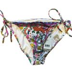 Trina Turk Jungle Beach Tie Side Cheeky Bikini Bottom Swim Suit Separate NWT 12 Photo 2