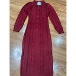 Markarian Burgundy Poesie Hearts Silk Mohair Photo 11