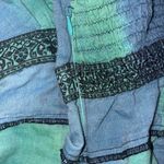 Free People Plaid With Lace Detailing Vintage Tank Top Green Size 6 Photo 6