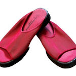 Montego Bay Club Women’s Red Stretch Slip ons Size 6 Wide Photo 0