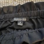 PaperMoon  Off-the-Shoulder Tie Front Blouse Photo 1