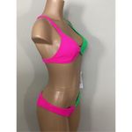 PilyQ New. two toned teeny bikini set. Small. Retails $168 Photo 4